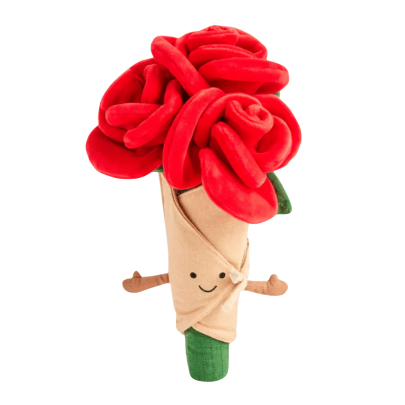 Plush Flower Bouquet Wrap-Flower Teddy Bear