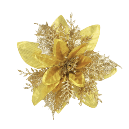 Artificial Flower Ornament – Add Sparkle to Your Holiday Decor-Flower Teddy Bear