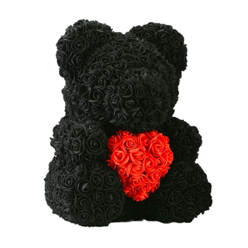 Large Rose Bear – A Unique And Elegant Gift-Flower Teddy Bear