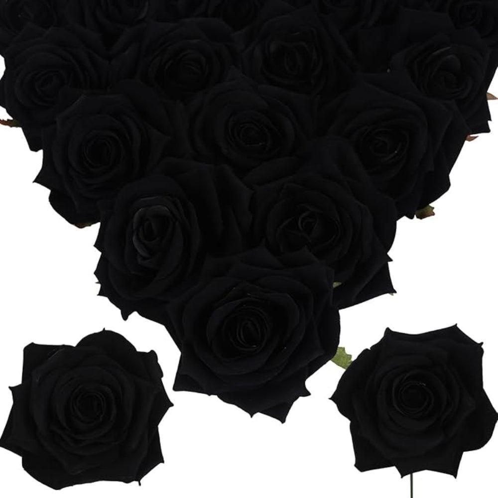 Handcrafted Faux Roses-Flower Teddy Bear