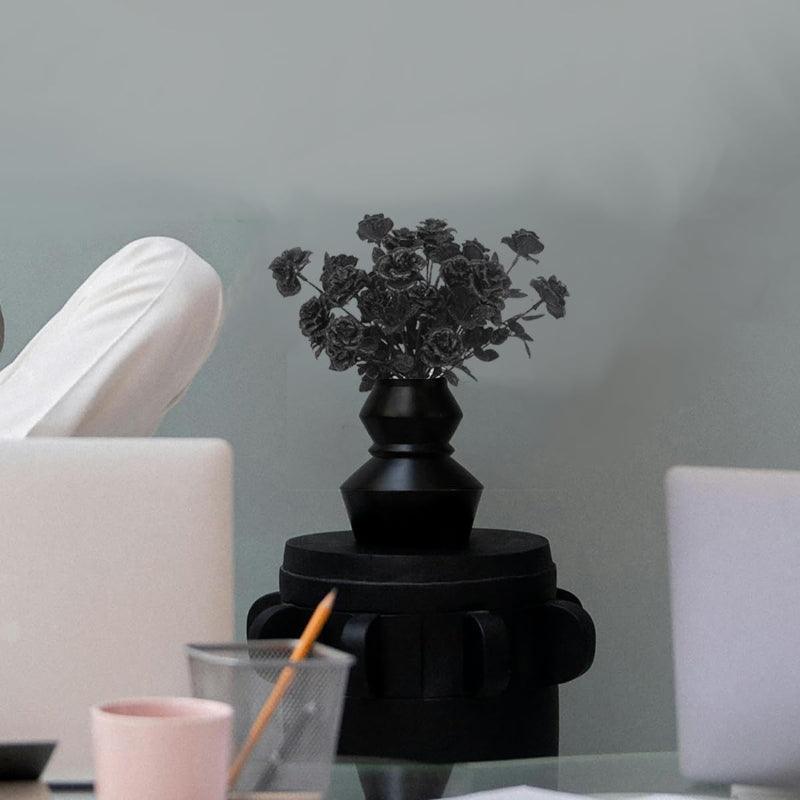 Decorative Glitter Roses-Flower Teddy Bear