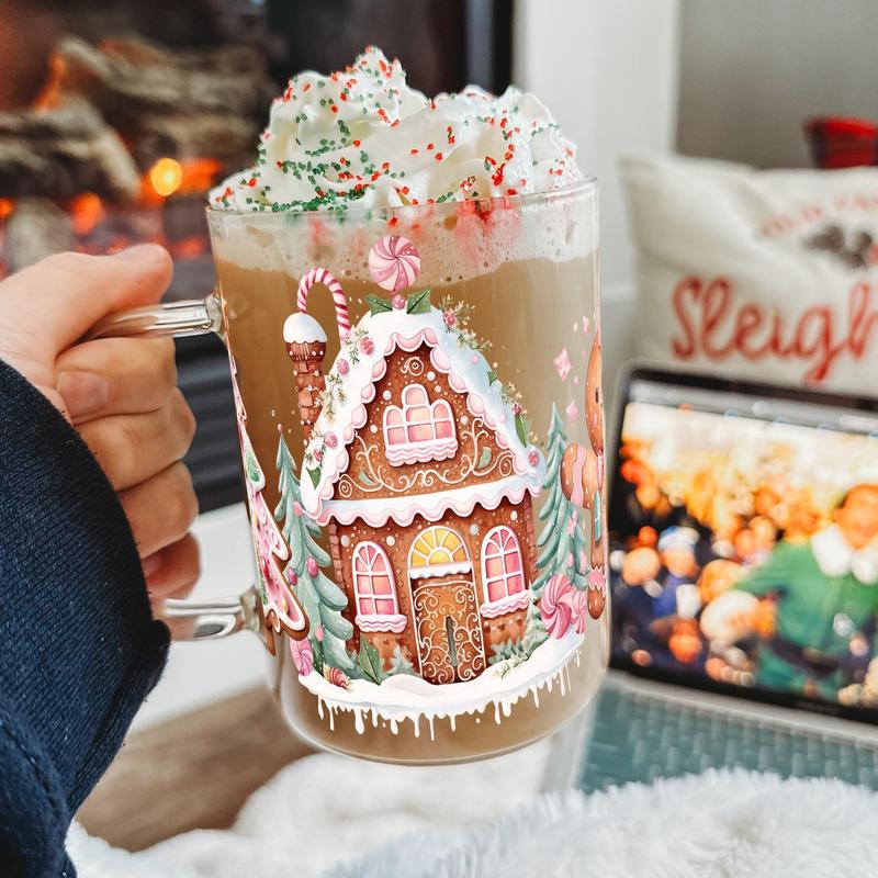 Gingerbread House Printed · 15Oz