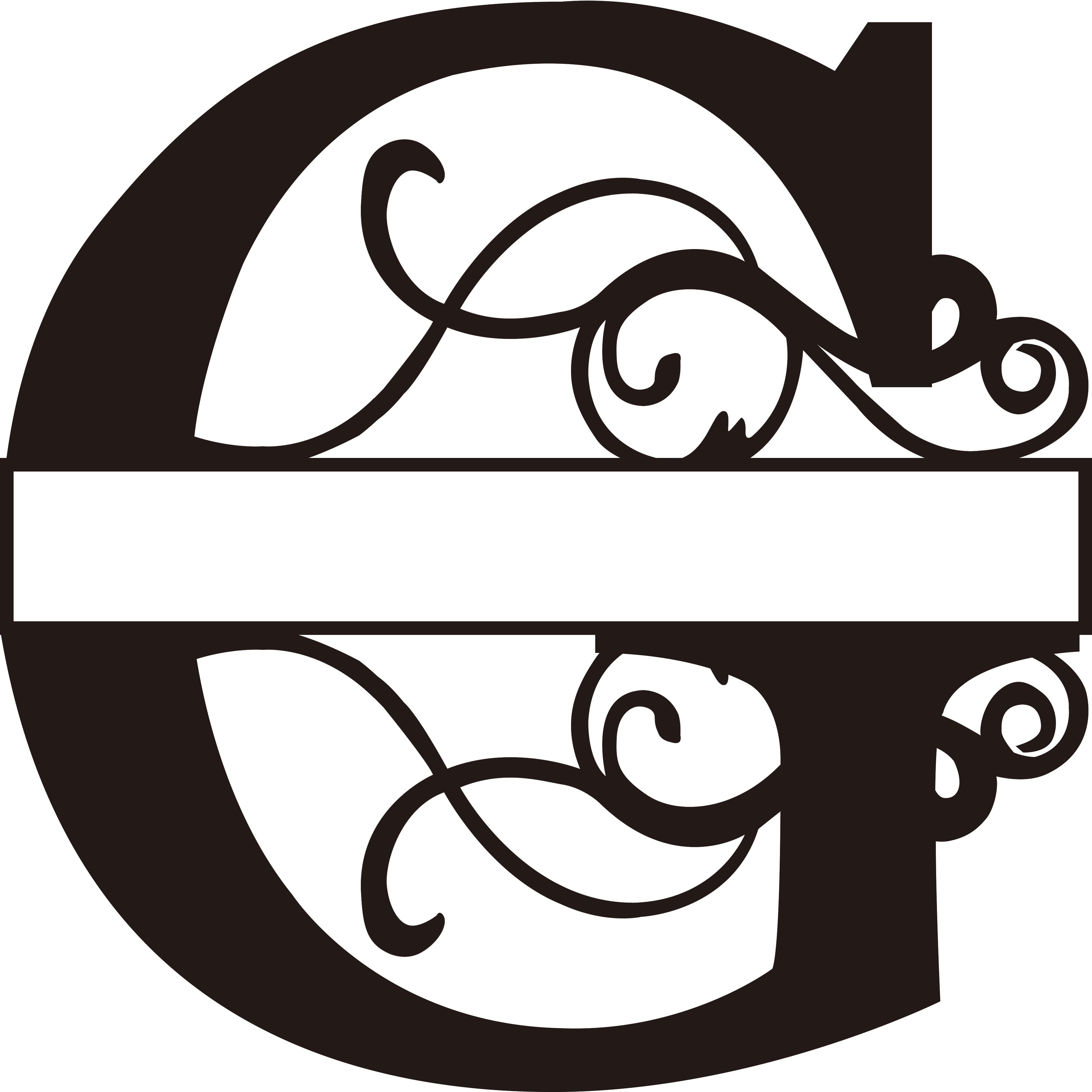 Personalized Split Letter Craft Sign For Home