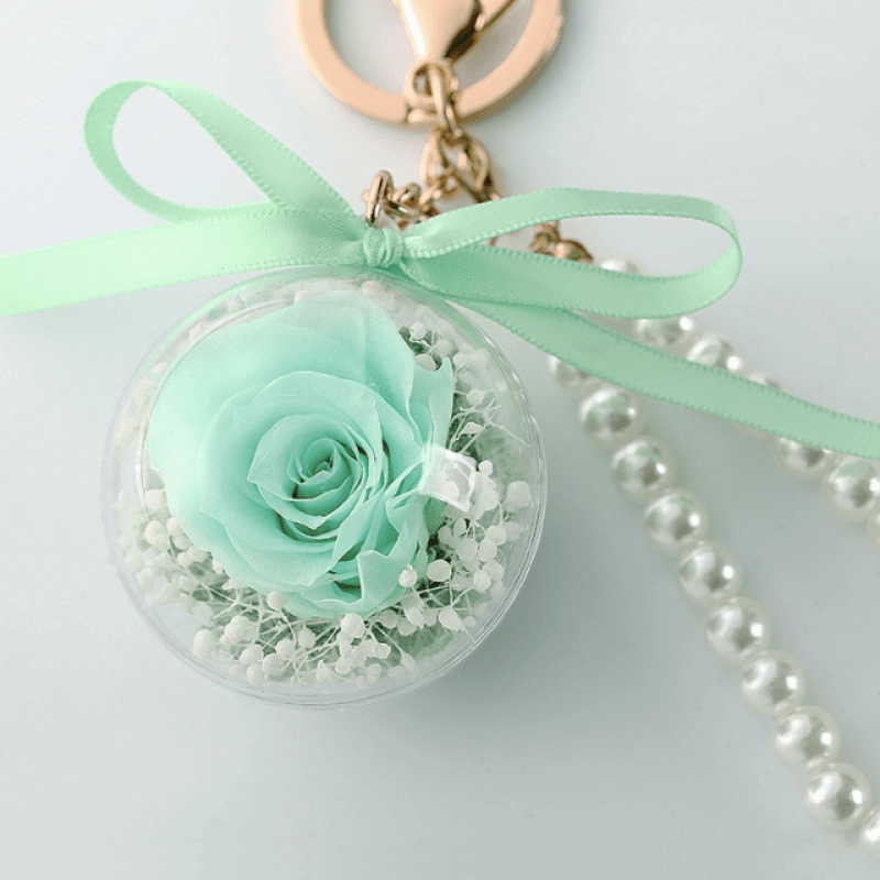 Eternal Rose Car Pendant: A Stunning Decorative Accent For Any Space-Flower Teddy Bear