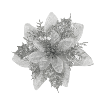 Artificial Flower Ornament – Add Sparkle to Your Holiday Decor-Flower Teddy Bear