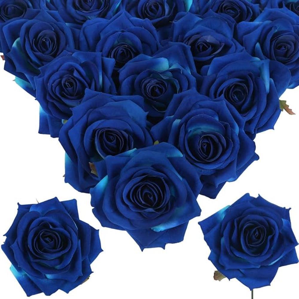 Handcrafted Faux Roses-Flower Teddy Bear