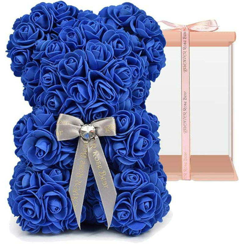 Luxury Floral Teddy Gift-Flower Teddy Bear