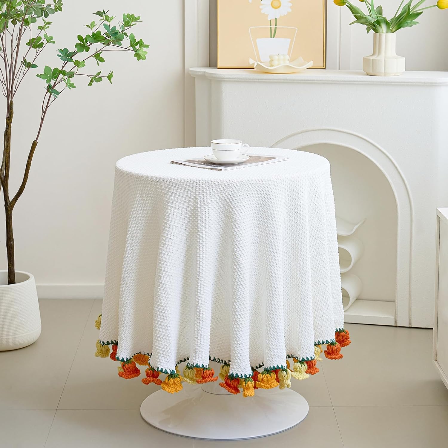 Crochet Flower Bouquet Throw Blanket For Men And Women