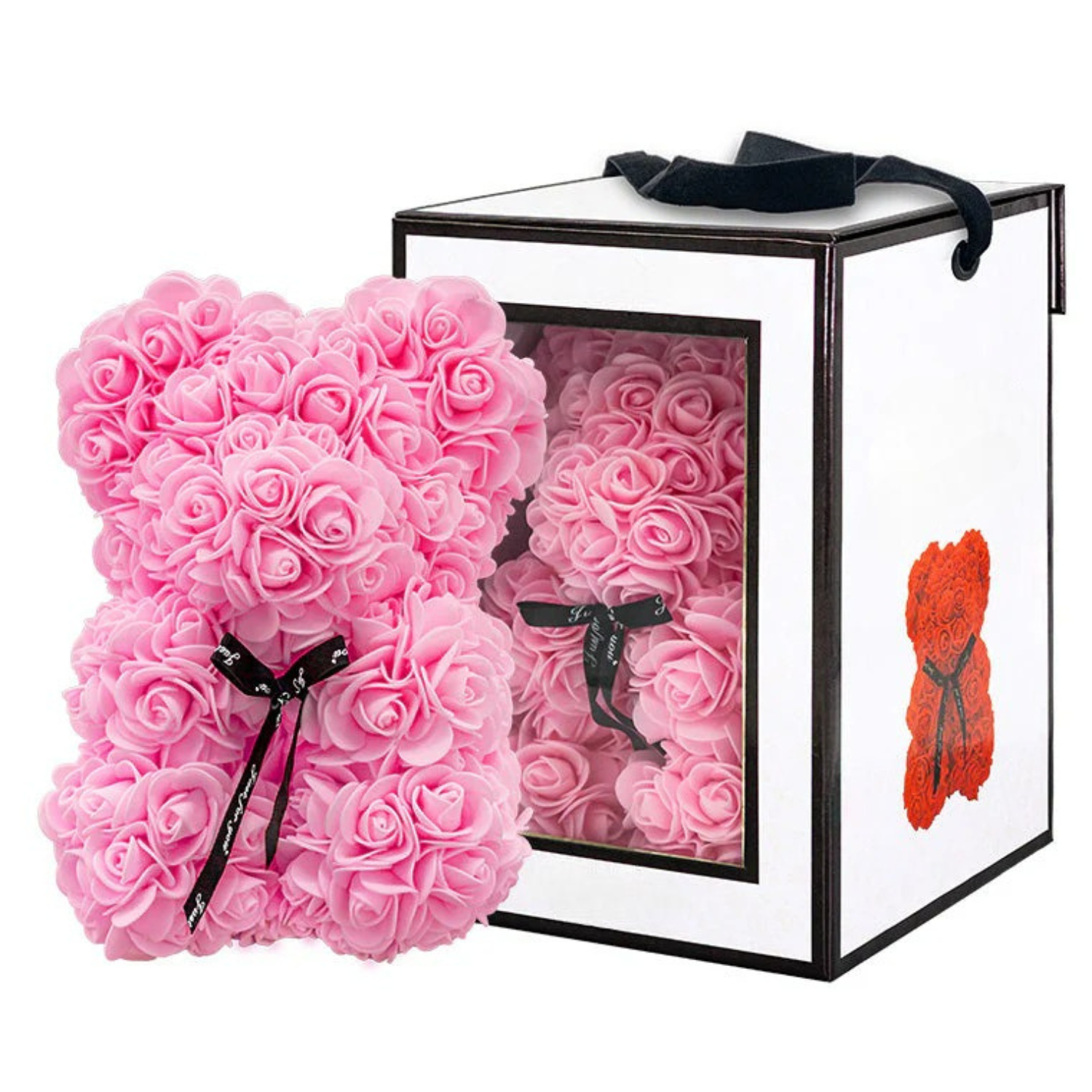 Flower Teddy Bear-Flower Teddy Bear