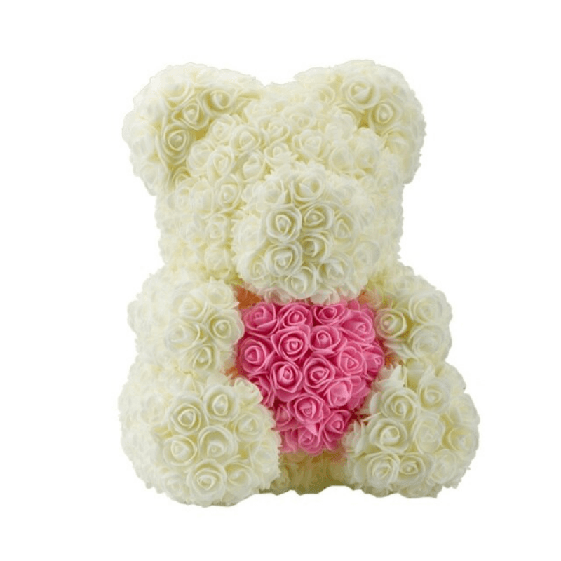 Large Rose Bear – A Unique And Elegant Gift-Flower Teddy Bear