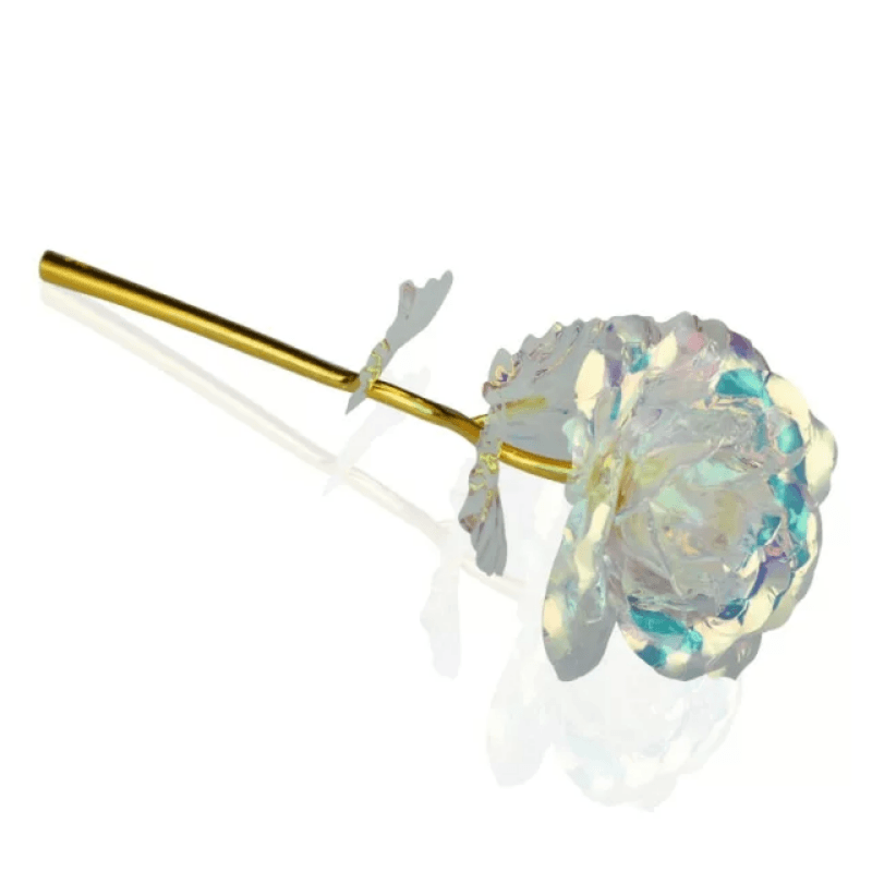 Galaxy Rose Flower – Gorgeous Gold Foil Rose For Decoration-Flower Teddy Bear