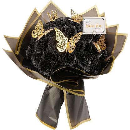 Artificial Rose Arrangement-Flower Teddy Bear