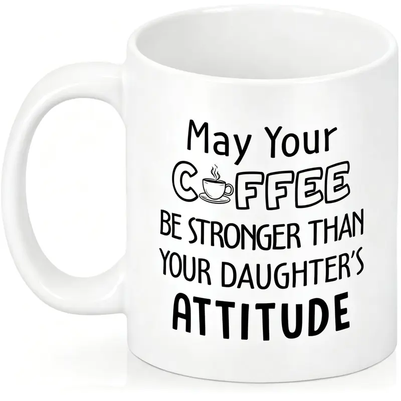 Father Daughter Quote Coffee Mug Gift For Dad