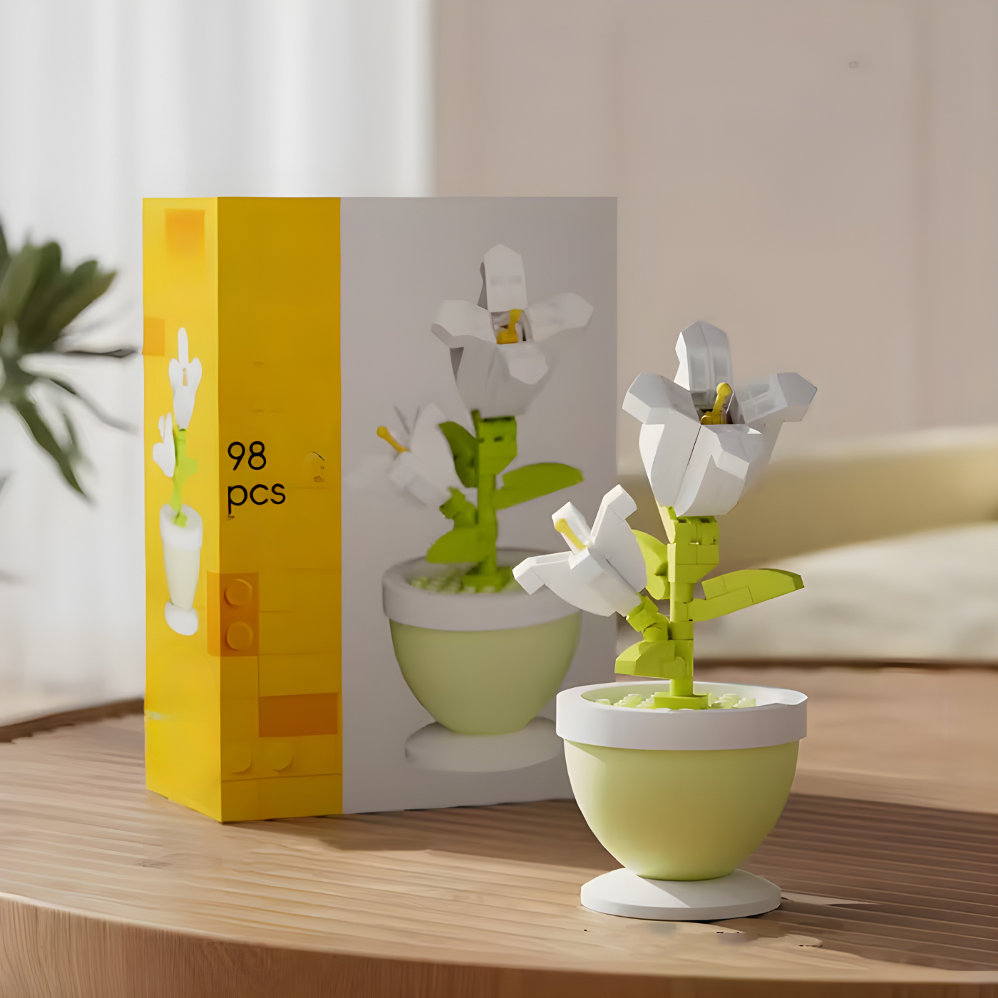 Season Flower Pot Building Blocks,