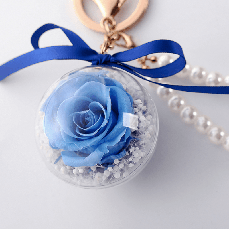 Eternal Rose Car Pendant: A Stunning Decorative Accent For Any Space-Flower Teddy Bear