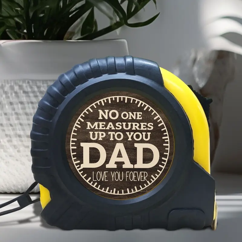 Personalized Engraved Measuring Tape Gift For Dad