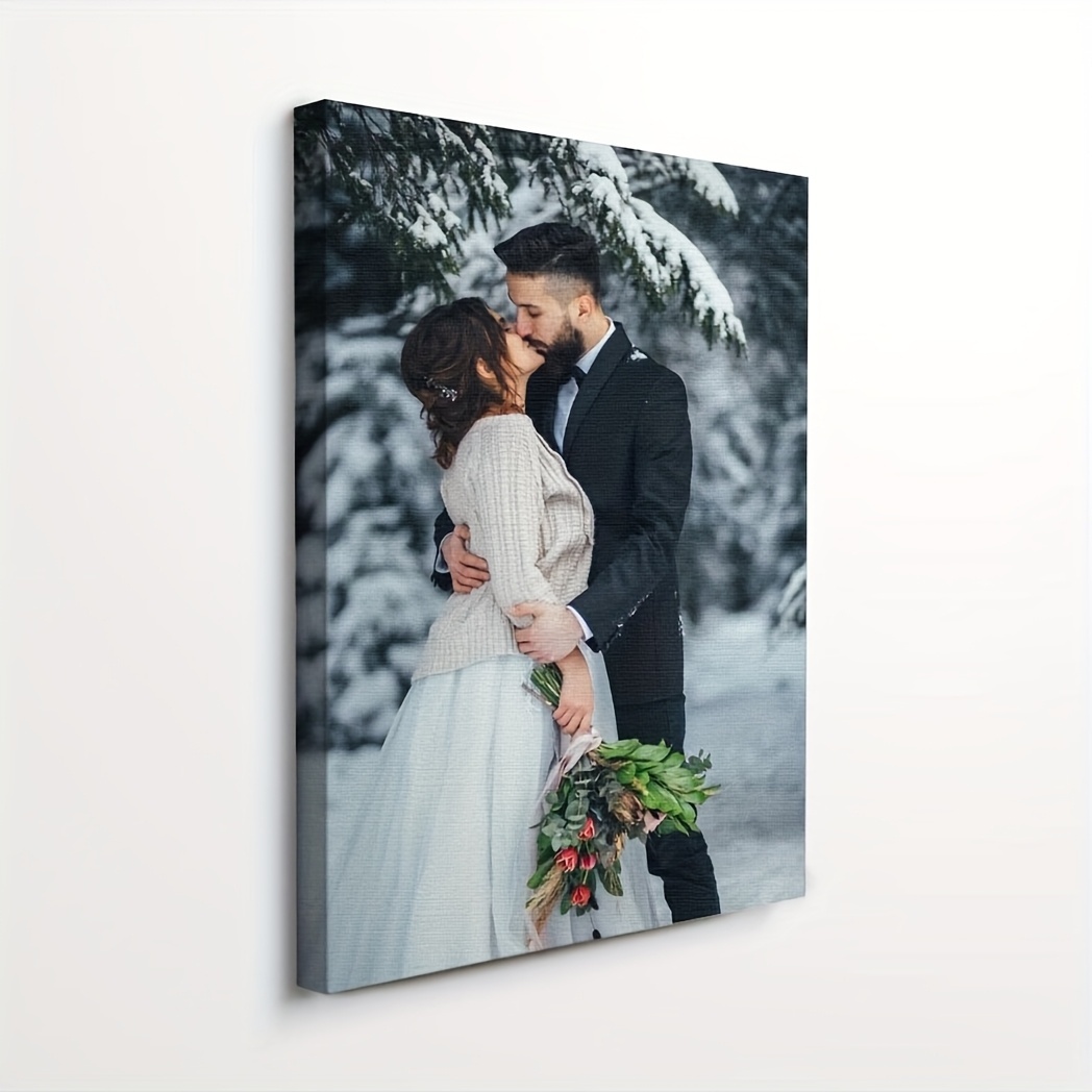 Personalized Couple Photo Canvas Posters