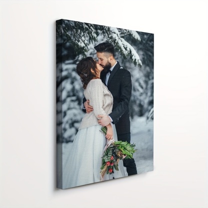 Personalized Couple Photo Canvas Posters