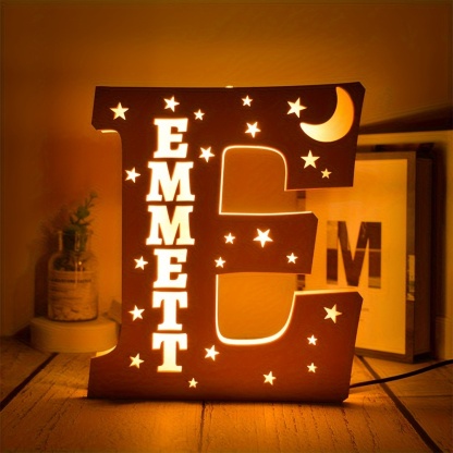Personalized Alphabet LED Night Light