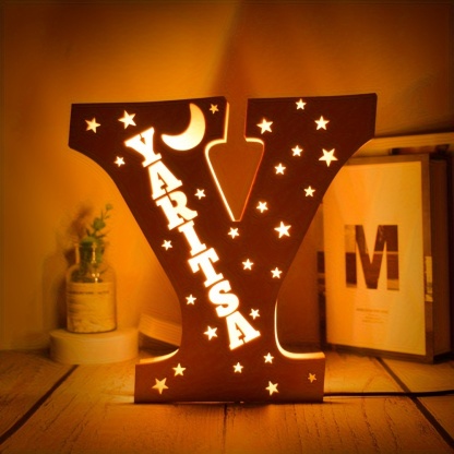 Personalized Alphabet LED Night Light