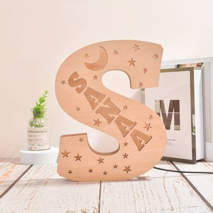 Personalized Alphabet LED Night Light
