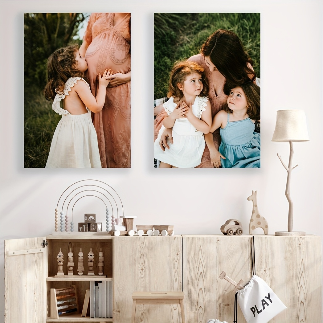 Personalized Couple Photo Canvas Posters