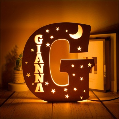 Personalized Alphabet LED Night Light