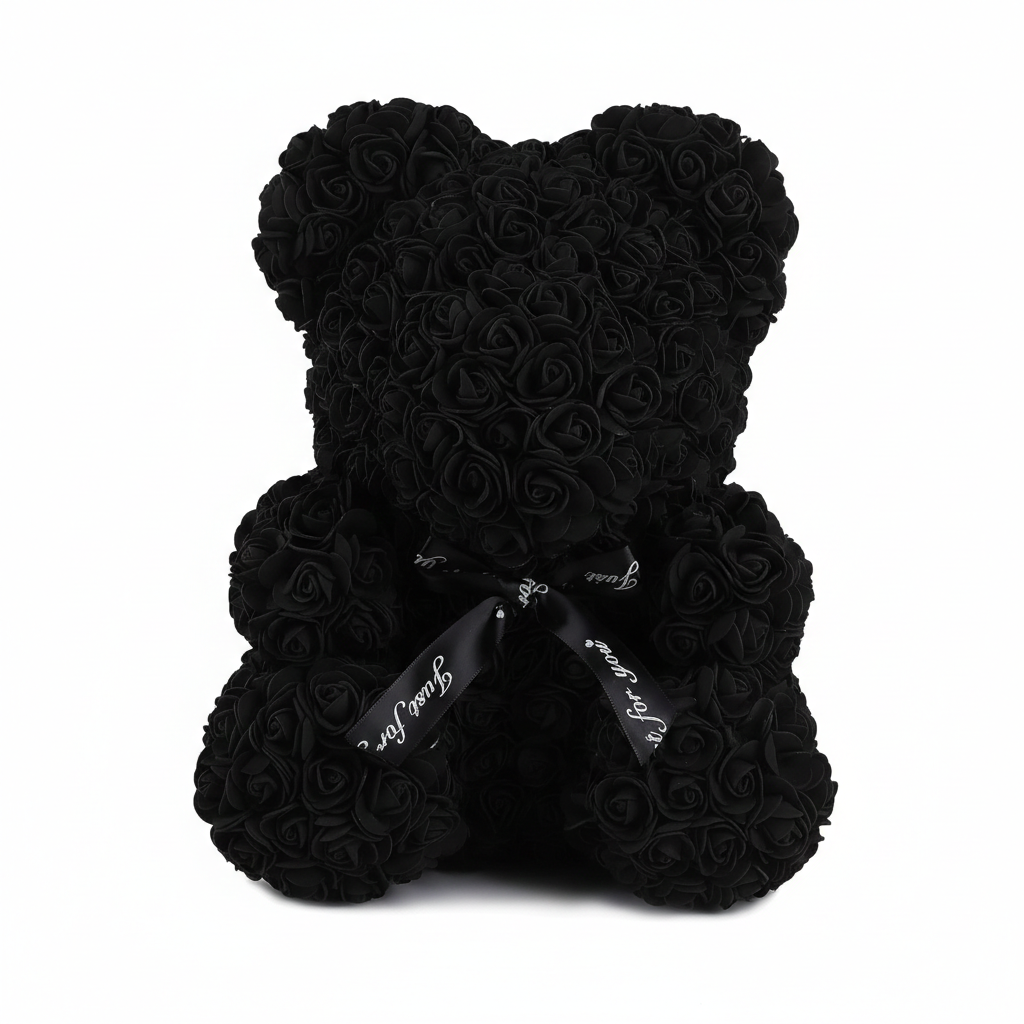 Artificial Rose Bear Flowers Rose Teddy Bear 