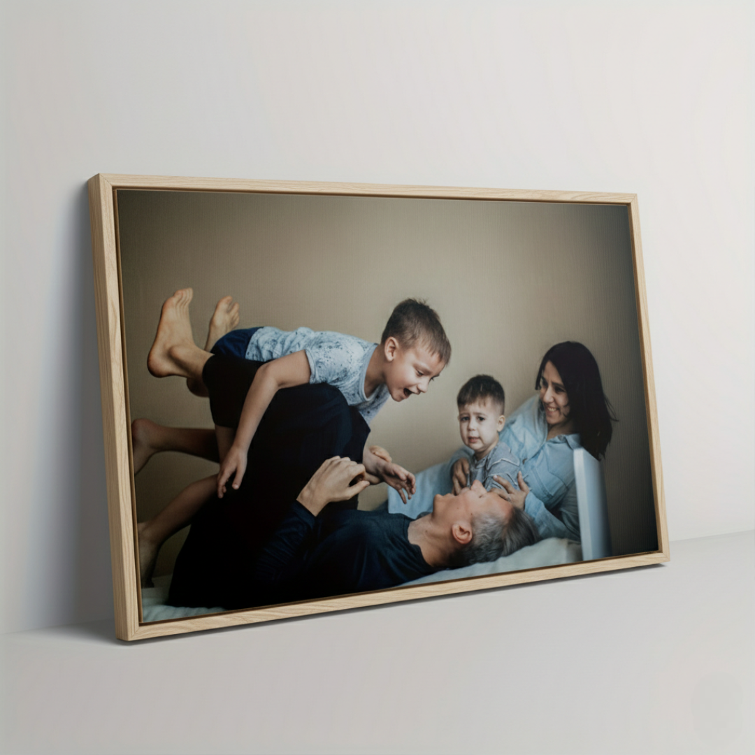 Artistic Canvas Print Custom Photo Frame