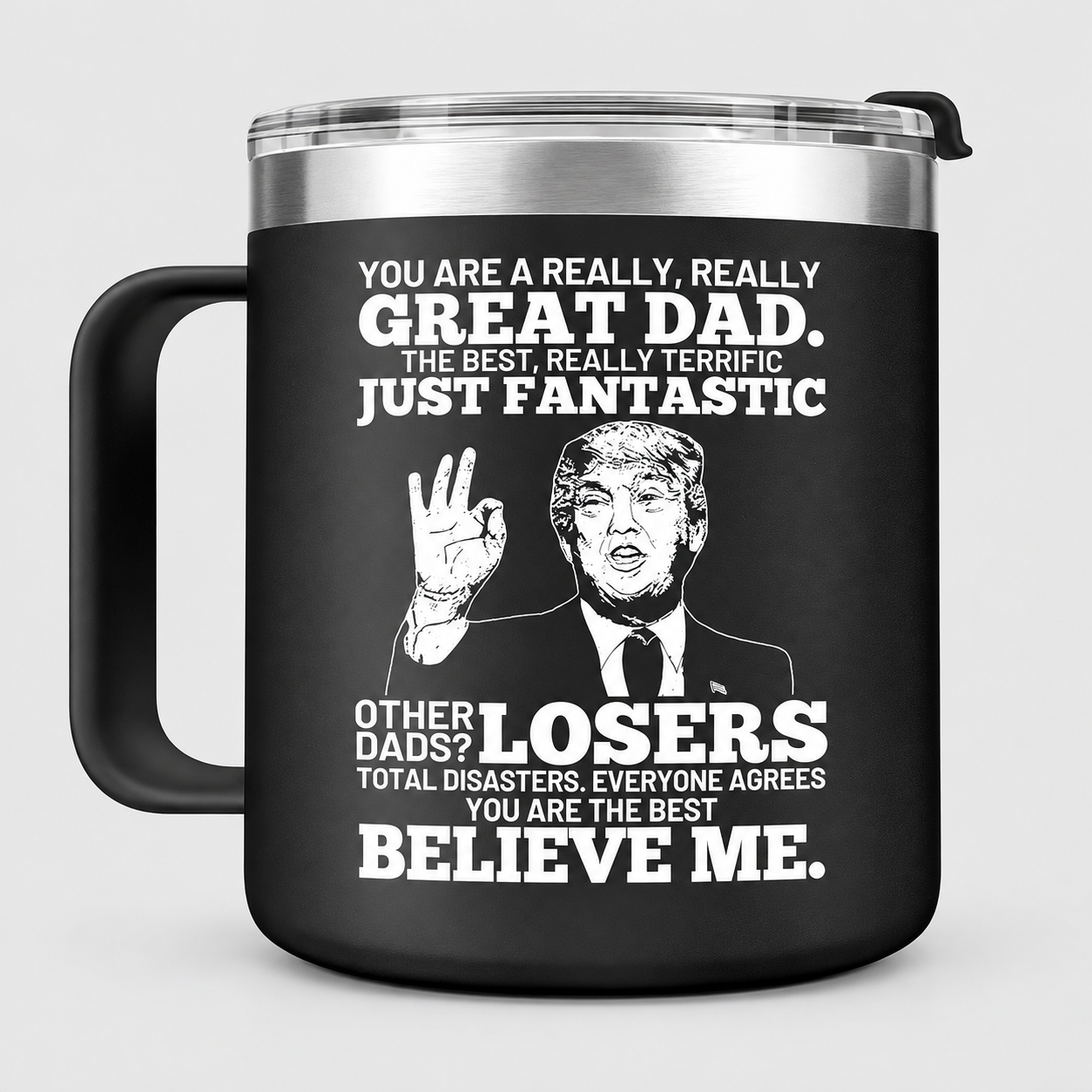 Insulated Coffee Mug With Lid For Dad