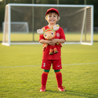 Canada Soccer 2026 Maple Moose Mascot Plush Toy