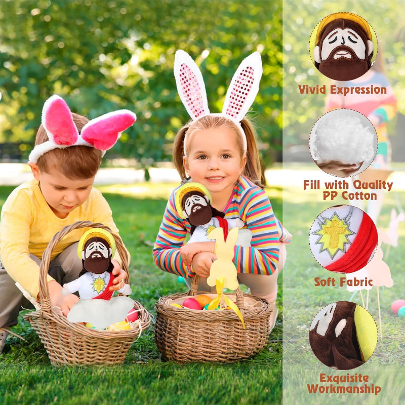 Jesus Plush Toy-Flower Teddy Bear