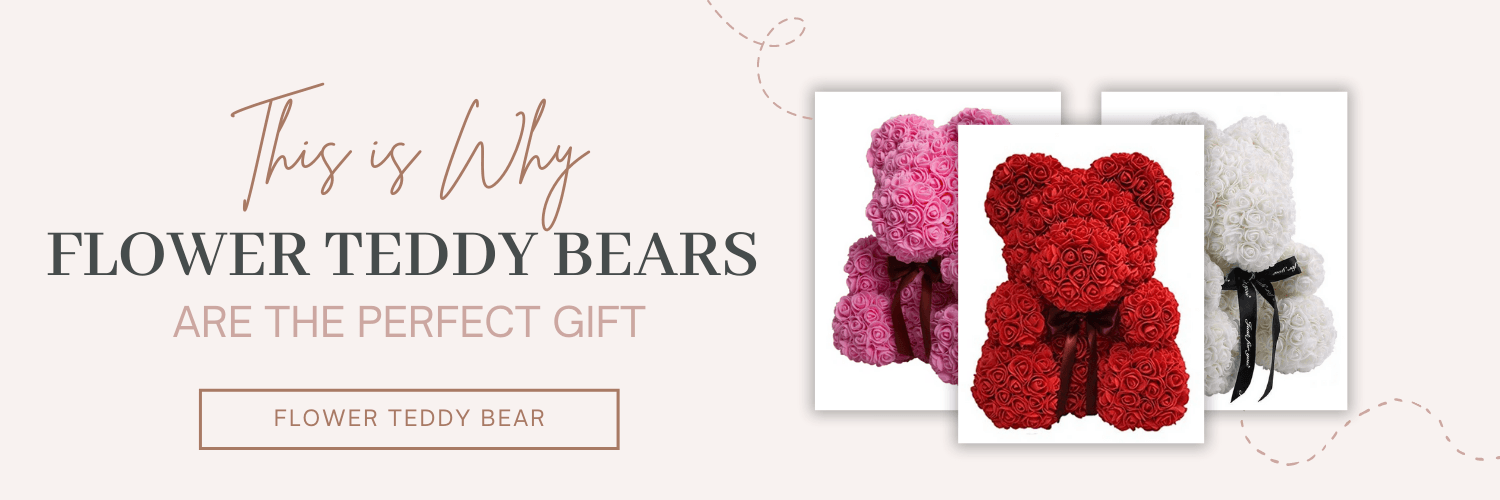 This Is Why Flower Teddy Bears Are The Perfect Gift-Flower Teddy Bear