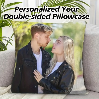 Customized DIY Photo Pillowcase Set of 1