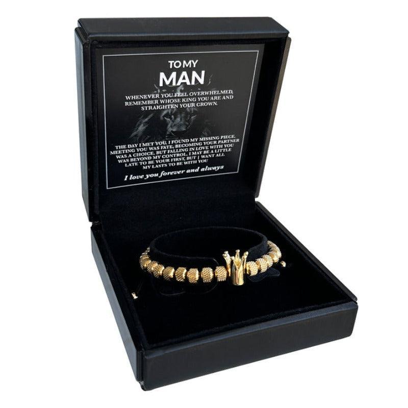 Crown Beads Bracelet – Timeless Gift With Elegance-Flower Teddy Bear