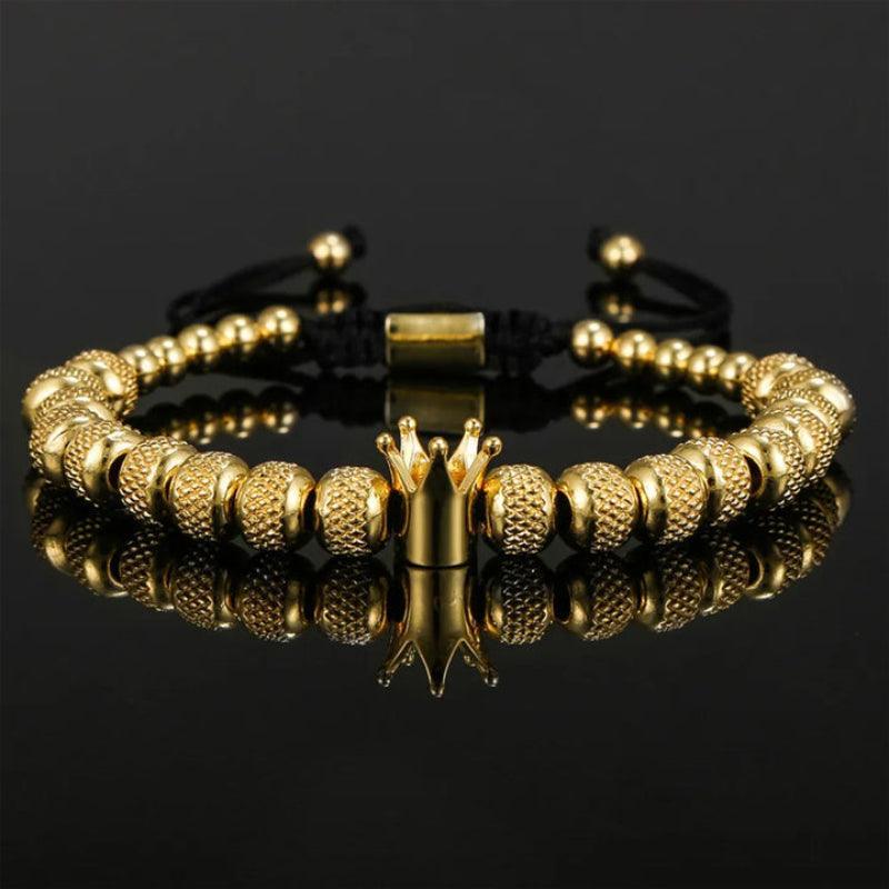 Crown Beads Bracelet – Timeless Gift With Elegance-Flower Teddy Bear