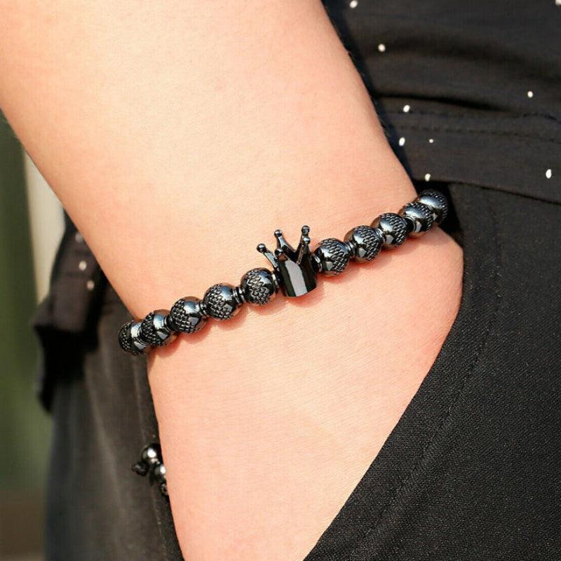 Crown Beads Bracelet – Timeless Gift With Elegance-Flower Teddy Bear