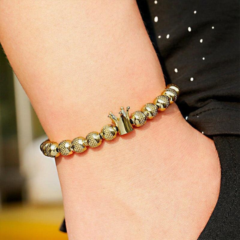 Crown Beads Bracelet – Timeless Gift With Elegance-Flower Teddy Bear