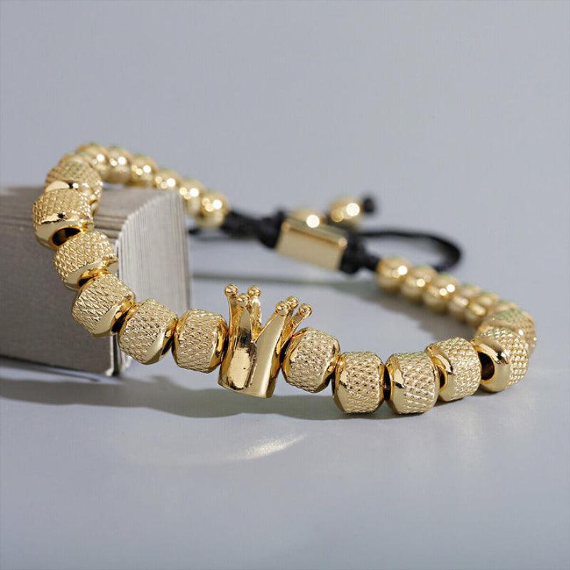 Crown Beads Bracelet – Timeless Gift With Elegance-Flower Teddy Bear