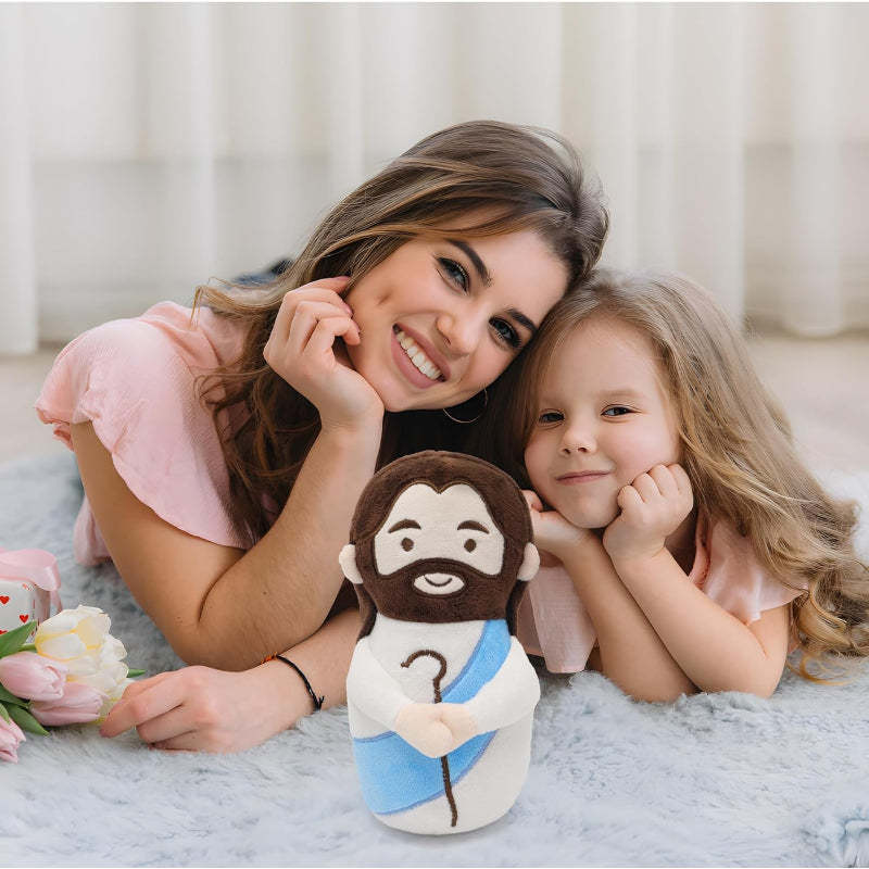Finding My Friend Jesus Plush - Christian Doll Gift Set-Flower Teddy Bear