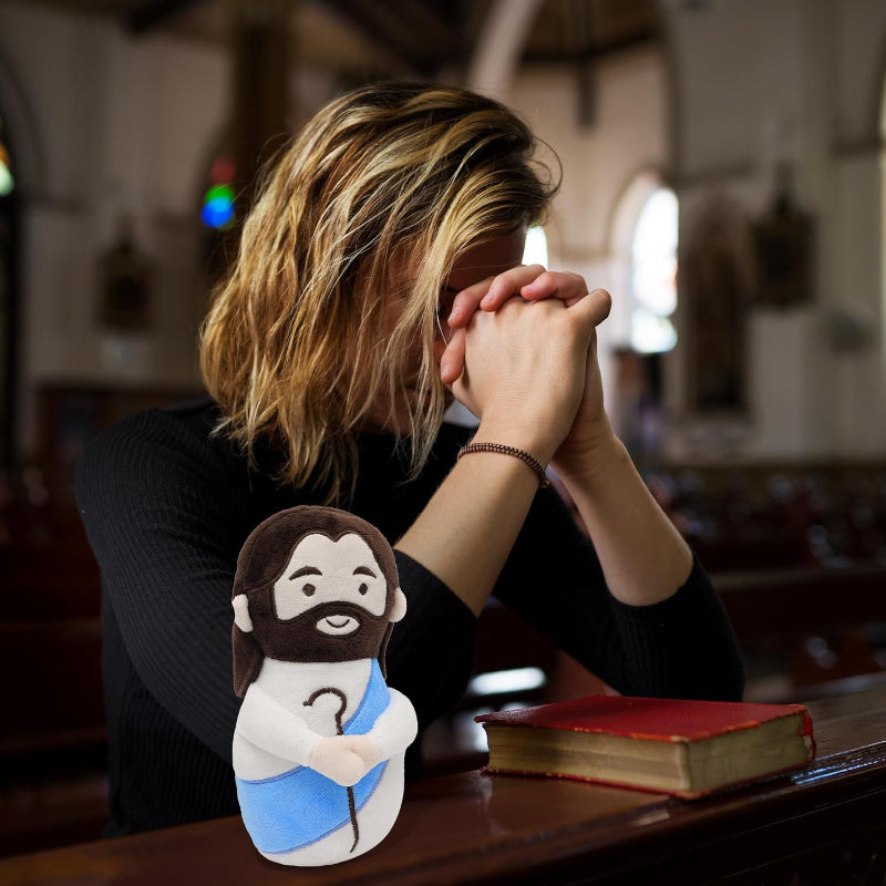 Finding My Friend Jesus Plush - Christian Doll Gift Set-Flower Teddy Bear