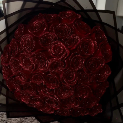 Elegant Rose Flower Bouquet With Ribbon Timeless Gift-Flower Teddy Bears