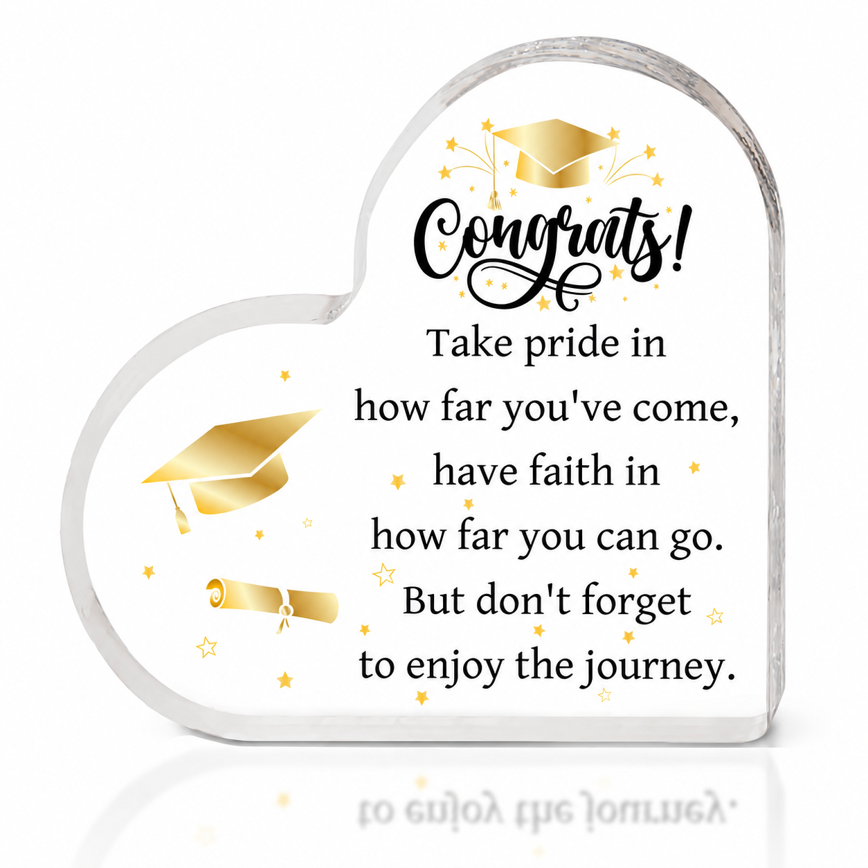 Inspirational Plaque For Graduation