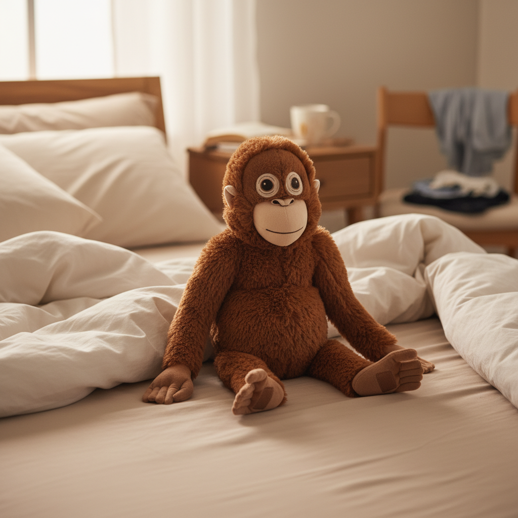 Interactive Punch Monkey Plush Toy