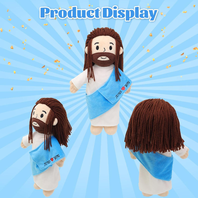 Jesus Mary Plush Doll Stuffed Toy-Flower Teddy Bear