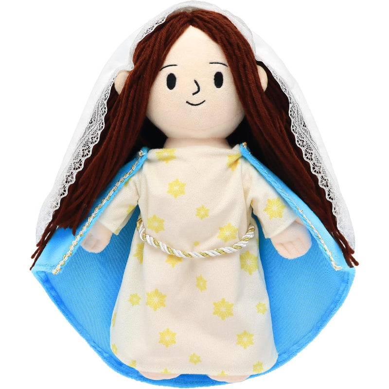Jesus Mary Plush Doll Stuffed Toy-Flower Teddy Bear