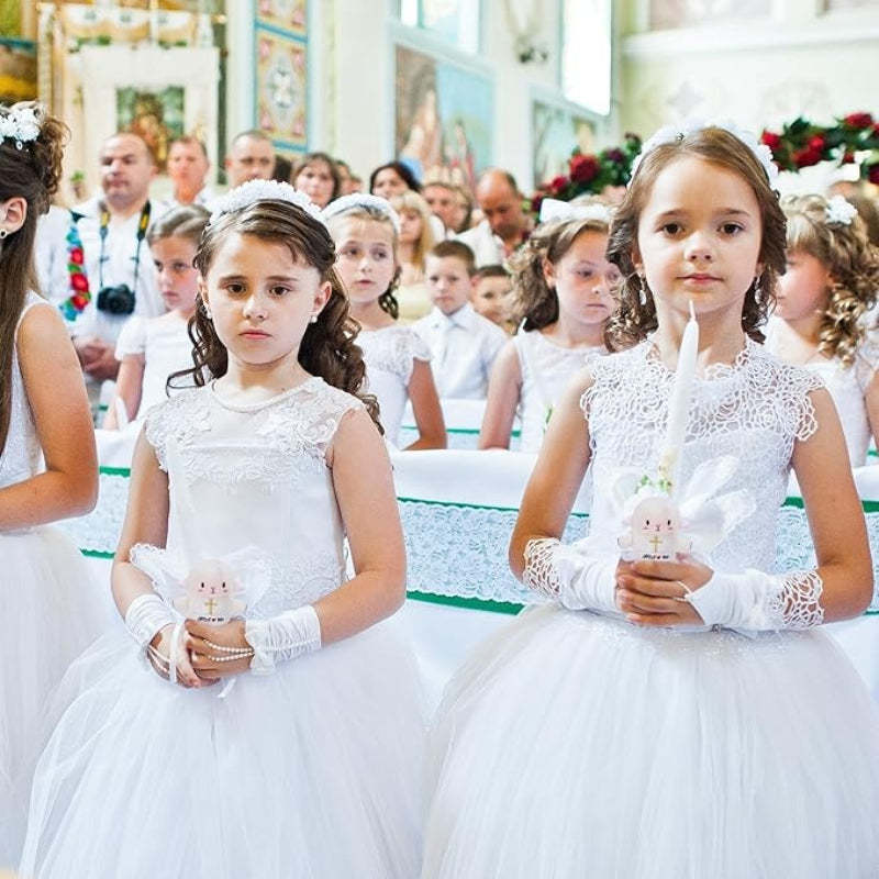 Jesus Plush Doll - Stuffed Toy Collection Religious Gifts-Flower Teddy Bear