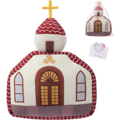 Jesus Plush Doll - Stuffed Toy Collection Religious Gifts-Flower Teddy Bear