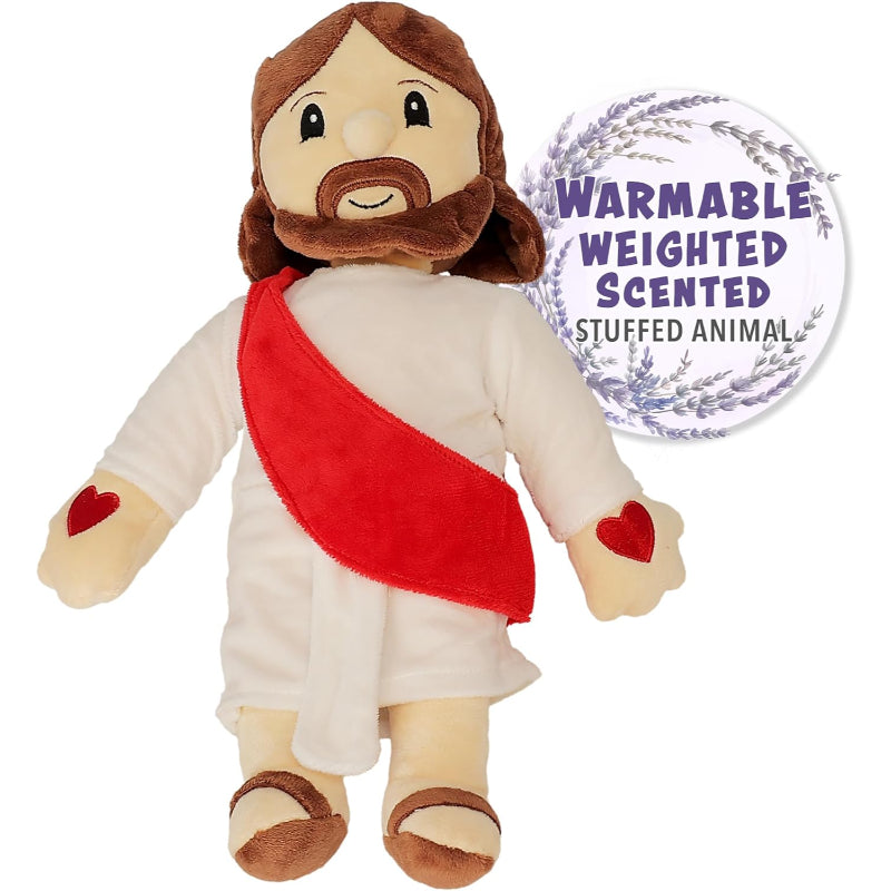 Jesus Plush - Cozy Stuffed Toy For Gift For Special Occasion-Flower Teddy Bear
