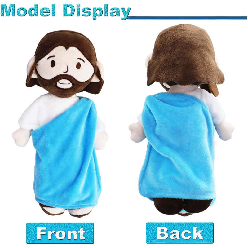 Jesus Plush Doll Design- Guardian Angel Stuffed Toy-Flower Teddy Bear